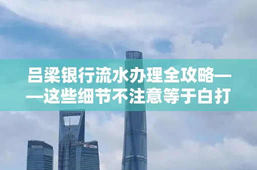 吕梁银行流水办理全攻略——这些细节不注意等于白打