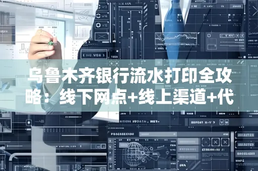 乌鲁木齐银行流水打印全攻略：线下网点+线上渠道+代办须知