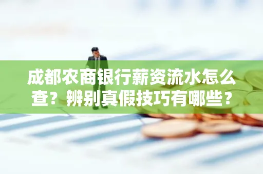 成都农商银行薪资流水怎么查？辨别真假技巧有哪些？